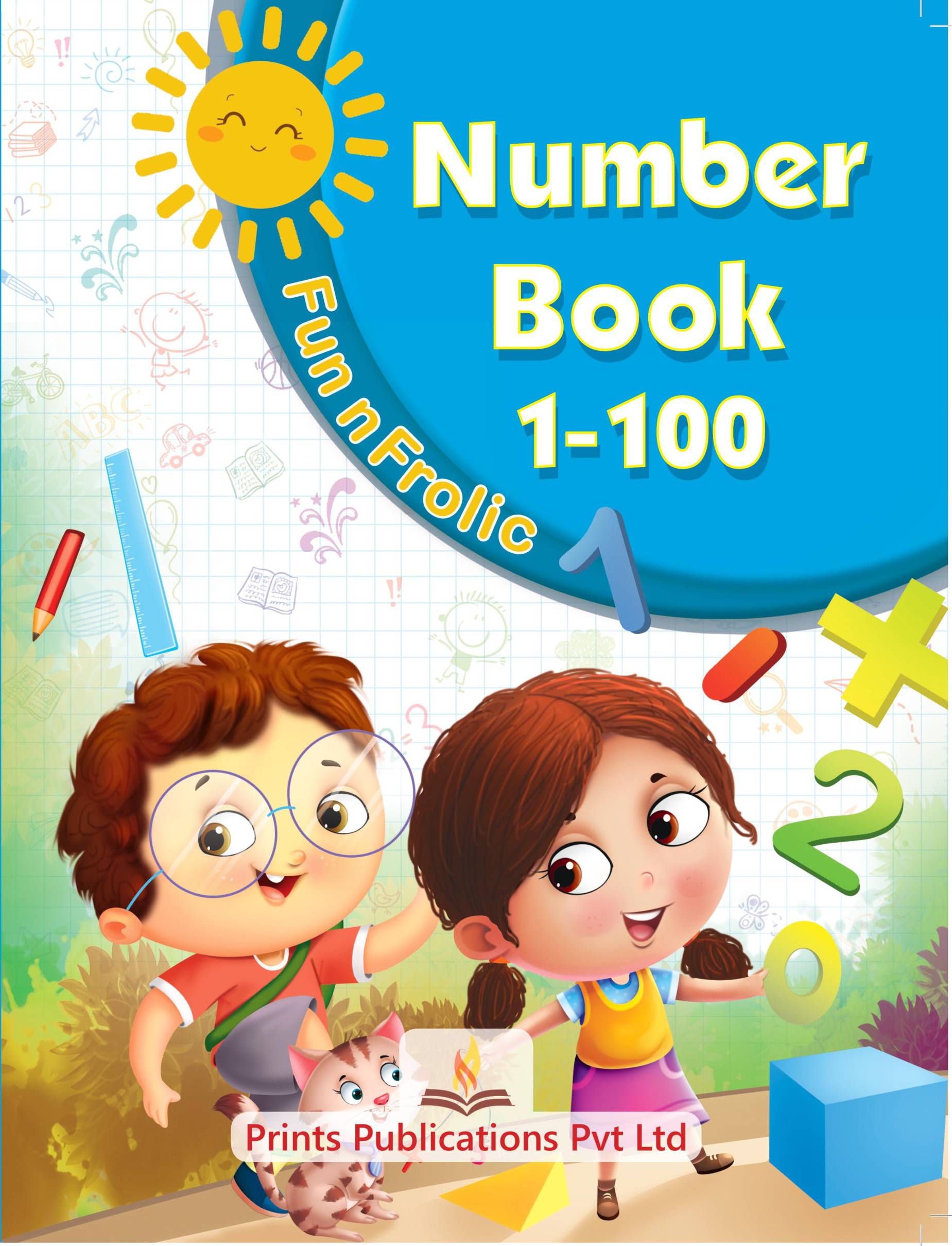 Fun n Frolic : NUMBER BOOK 1-100 - Prints Publications Editorial Team - Dista