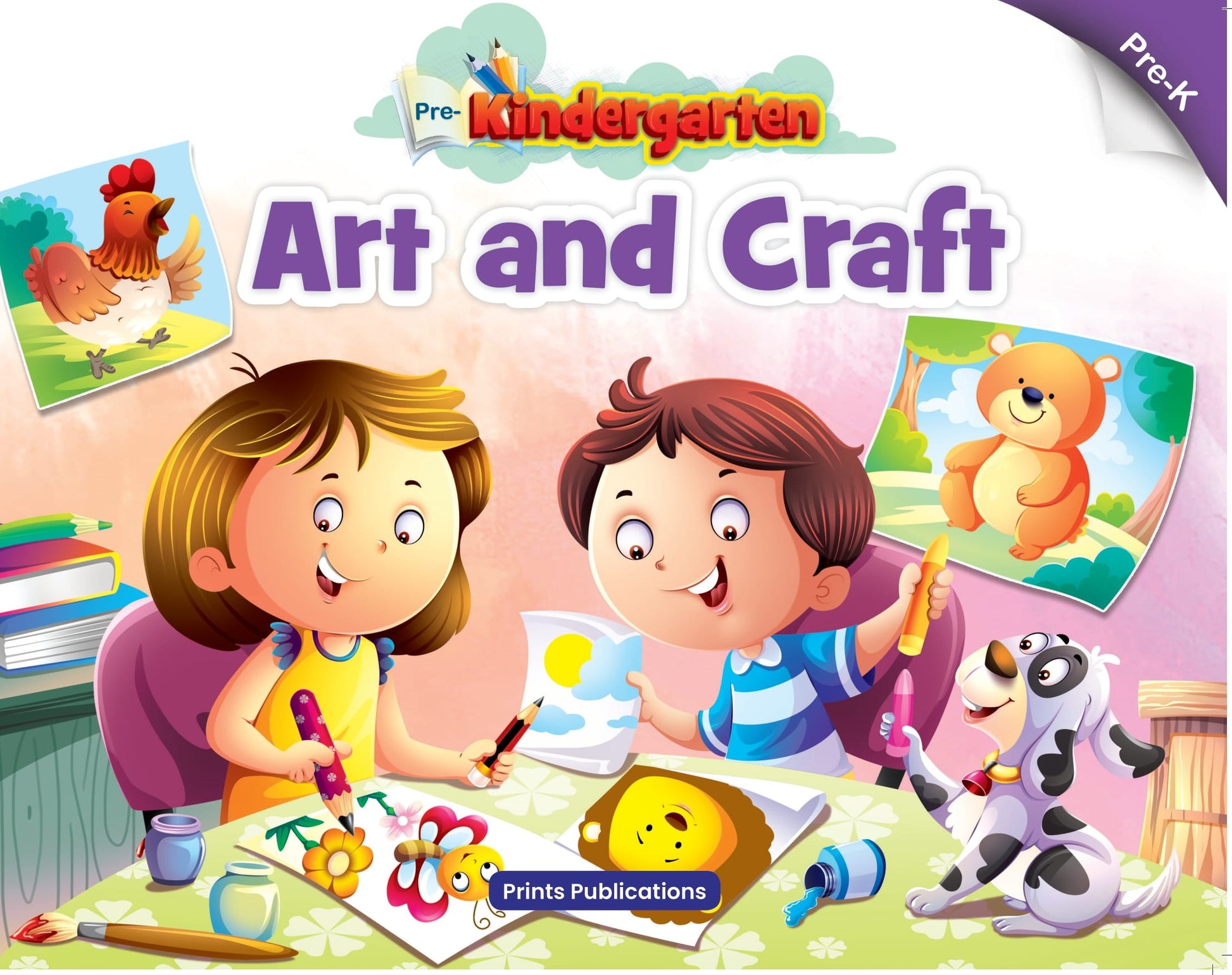 Pre - Kindergarten: Art & Craft - Prints Publications Editorial Team - Dista