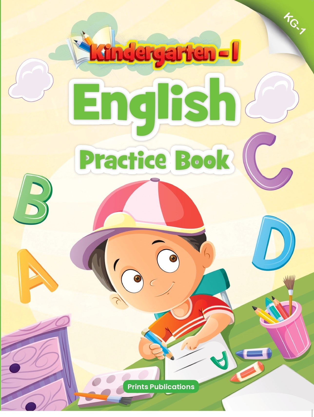 Kindergarten-1: English Practice Book - Prints Publications Editorial Team - Dista
