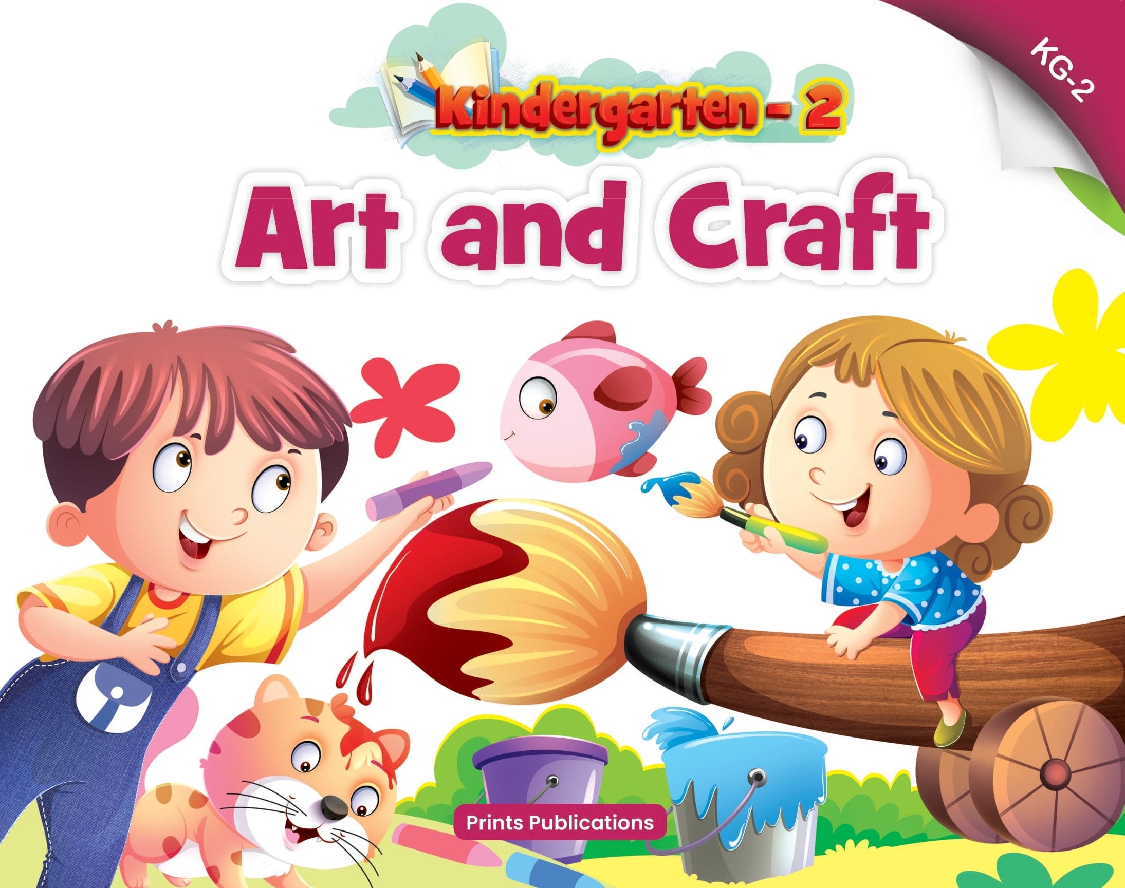 Kindergarten-2: Art & Craft - Prints Publications Editorial Team - Dista