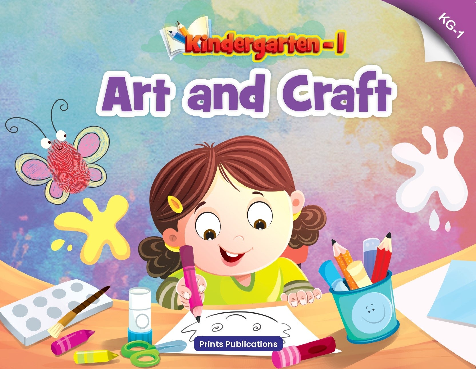 Kindergarten-1: Art & Craft - Prints Publications Editorial Team - Dista