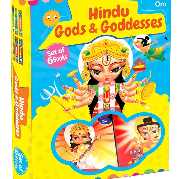 Hindu Gods & Goddesses -Set of 6 Books - Om Books - Distacart