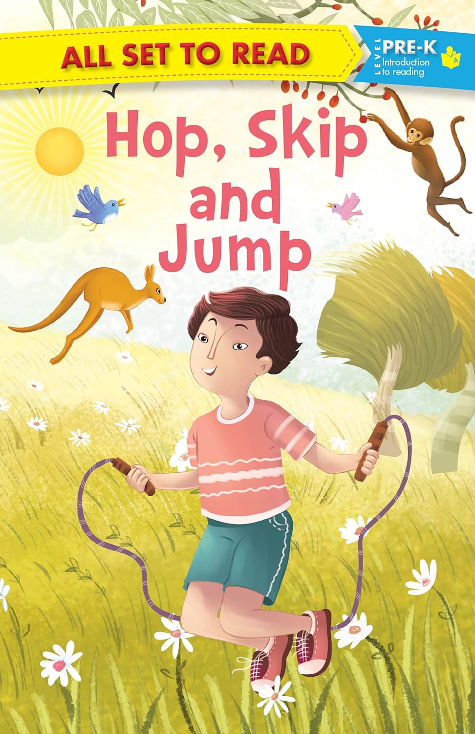 All set to Read Hop, Skip and Jump - Om Books - Distacart