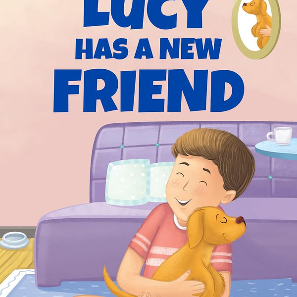 All set to Read Lucy has a new Friend - Om Books - Distacart