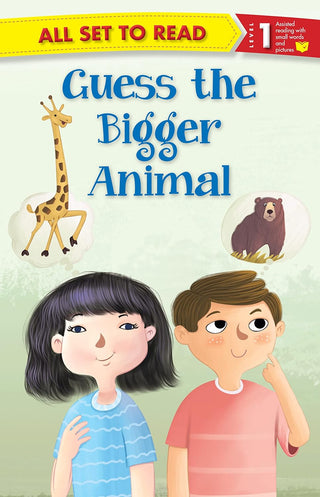 All set to Read Guess the Bigger Animal - Om Books