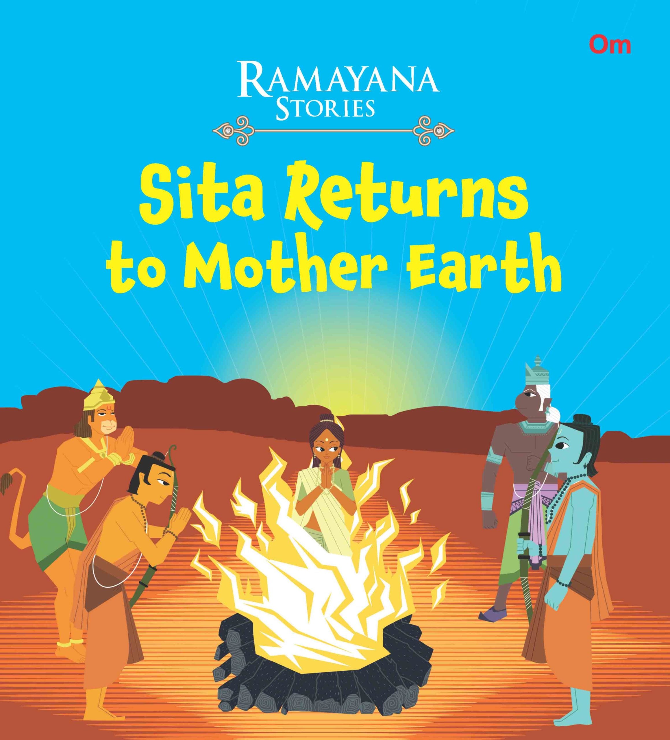Sita Returns to Mother Earth : Ramayana Stories - Om Books - Distacart