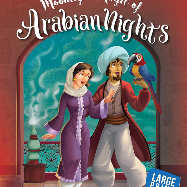 Moonlight Magic of Arabian Nights : Large Print - Om Books - Distacart