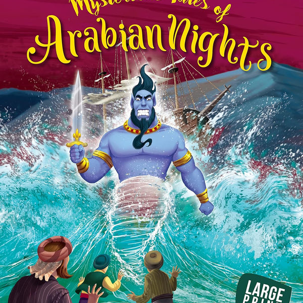 Mysterious Tales of Arabian Nights : Large Print - Om Books - Distacart