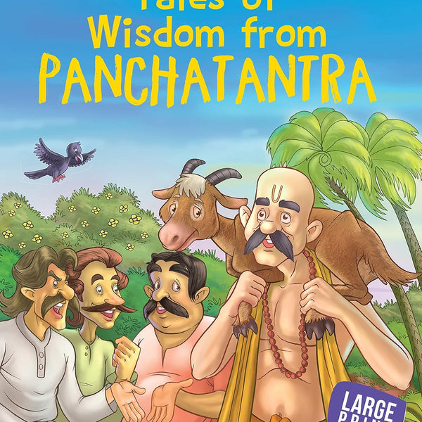 Tales of Wisdom from Panchatantra : Large Print - Om Books - Distacart