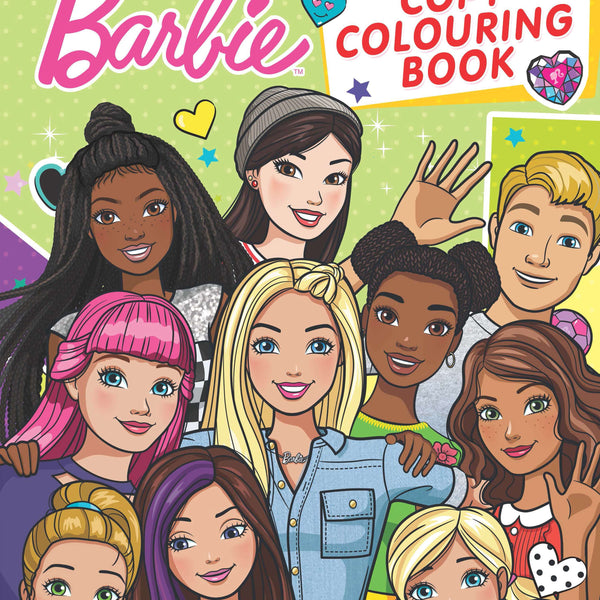 Dreamland Publications Barbie Copy Colouring Book