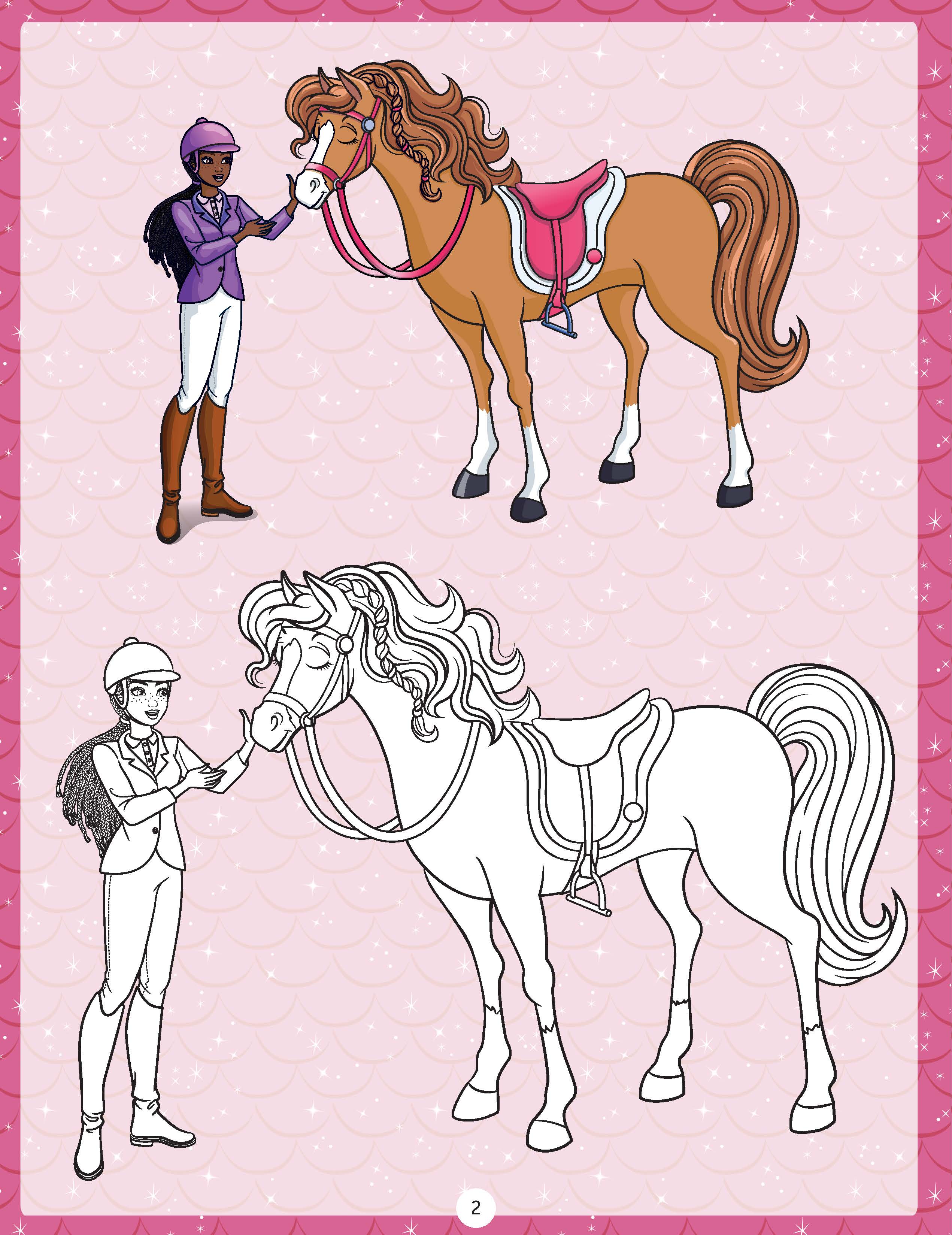 Dreamland Publications Barbie Copy Colouring Book