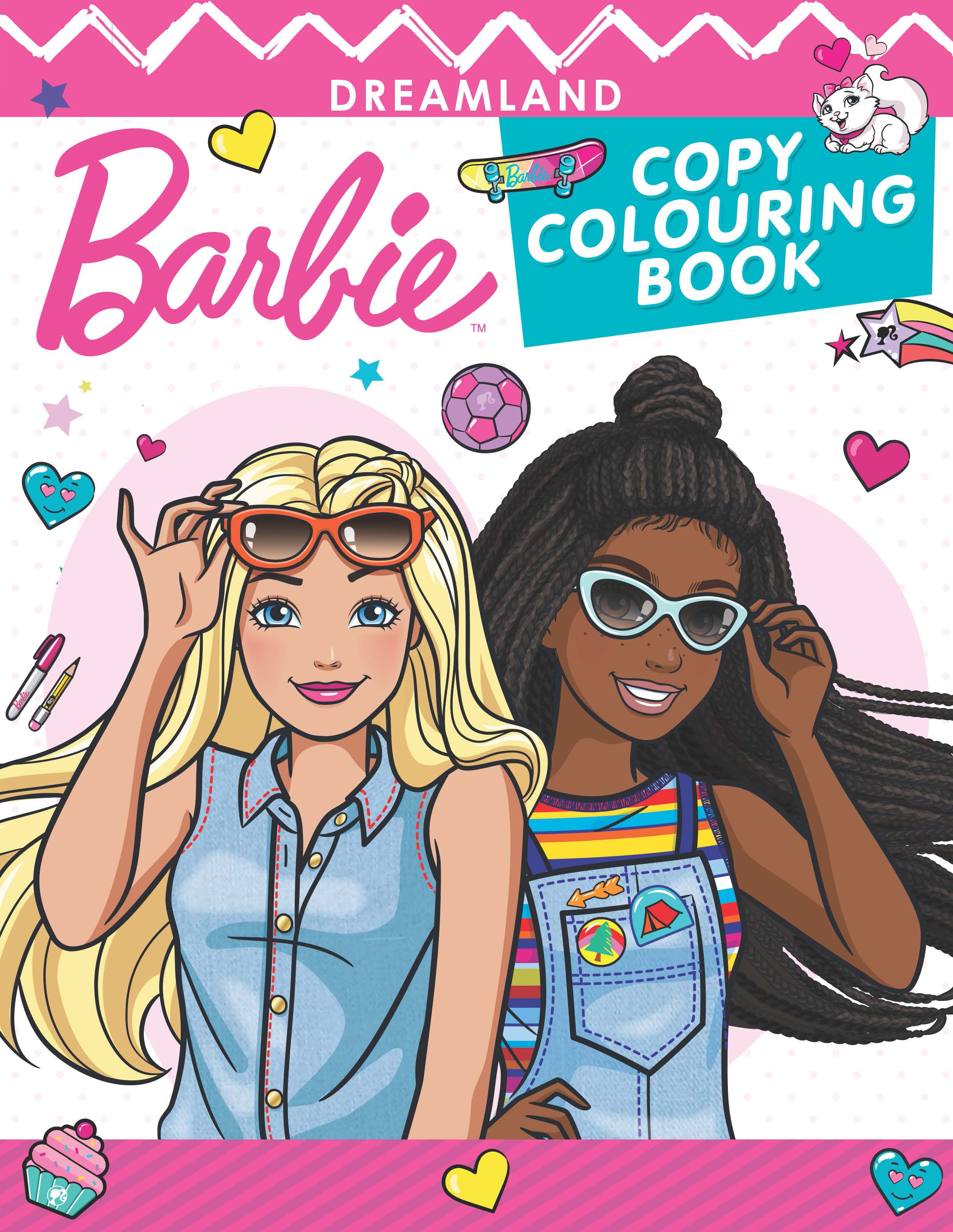 Dreamland Publications Barbie Copy Colouring Book - Distacart