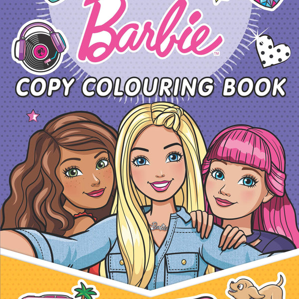 Dreamland Publications Barbie Copy Colouring Book