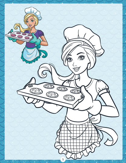 Dreamland Publications Barbie Copy Colouring Book - Distacart