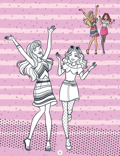 Dreamland Publications Barbie Copy Colouring Book - Distacart