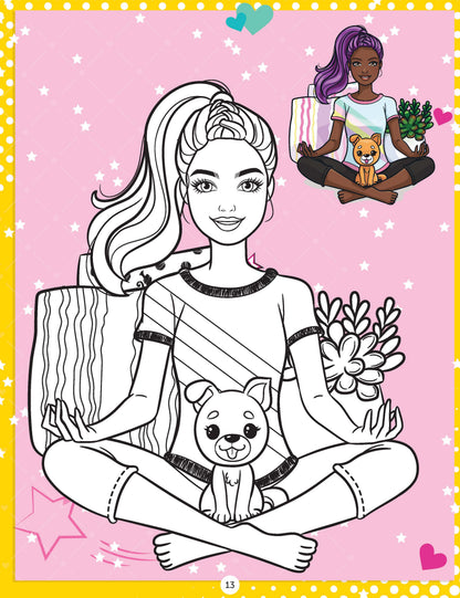 Dreamland Publications Barbie Copy Colouring Book - Distacart