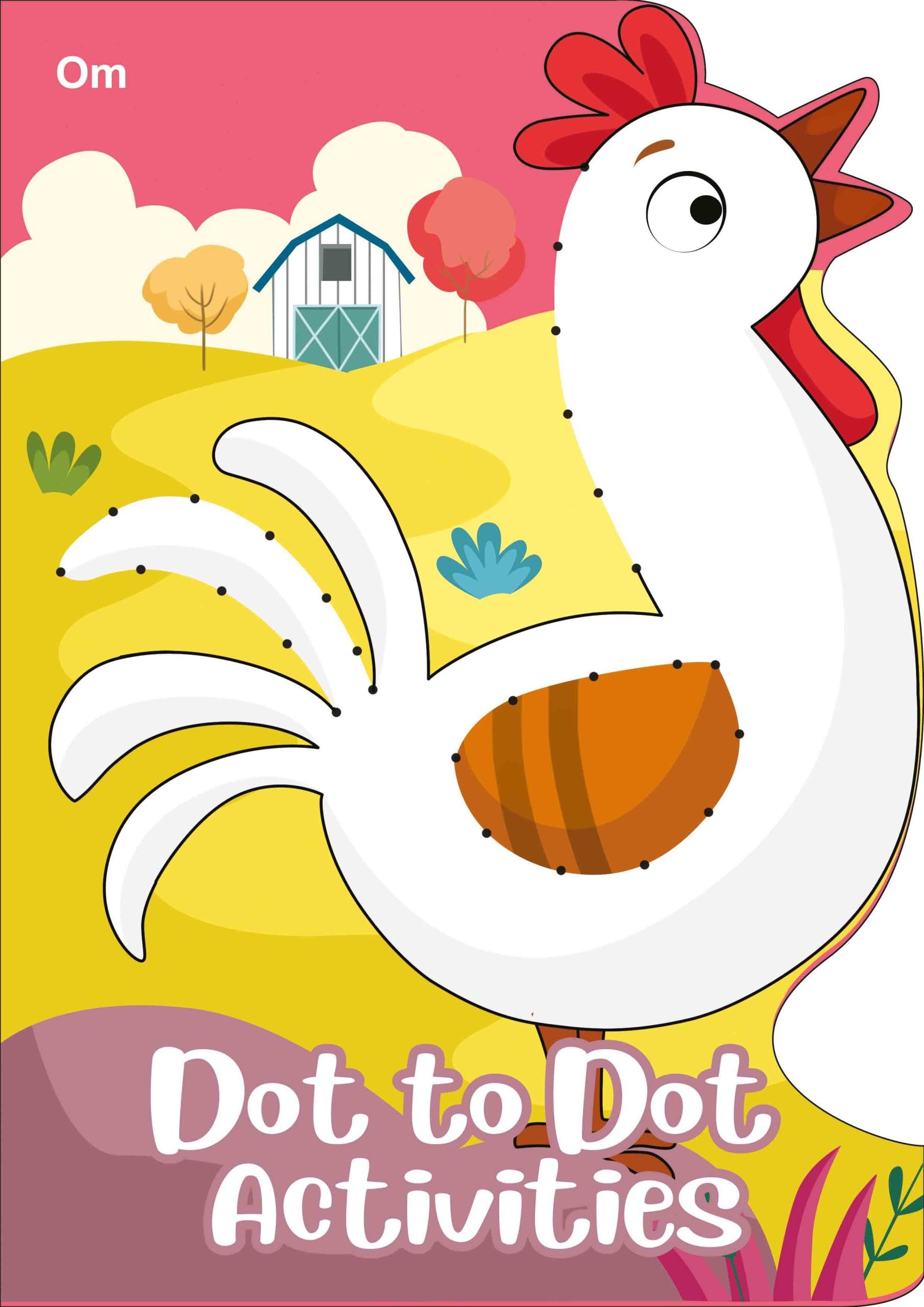 Dot to Dot Activities: Cutout Activities book - Activity book for Children - Om Books - Distacart