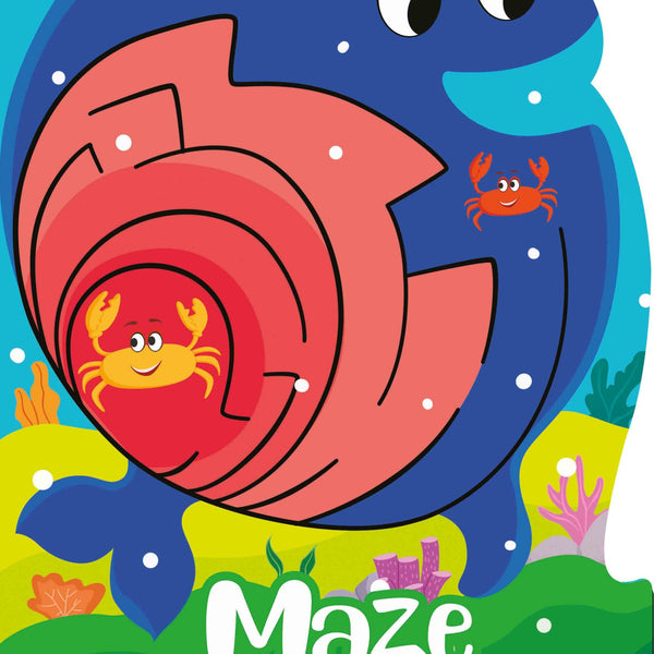 Maze Activities: Cutout Activities book - Activity book for Children - Om Books - Distacart