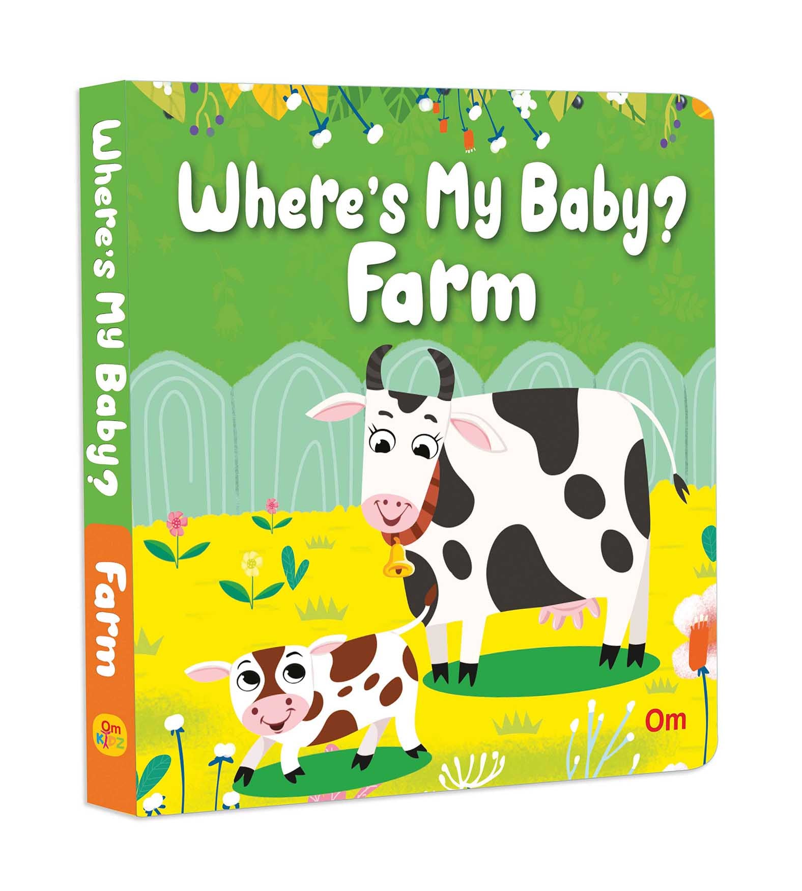 Where's My Baby Farm - Om Books - Distacart