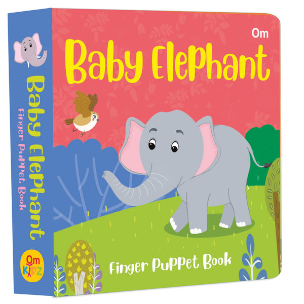 Baby Elephant Finger Puppet Book - Om Books - Distacart