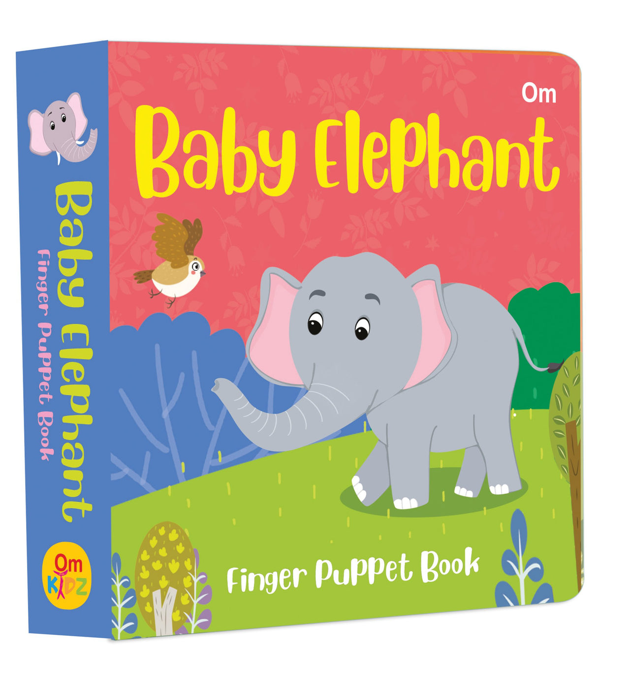 Baby Elephant Finger Puppet Book - Om Books