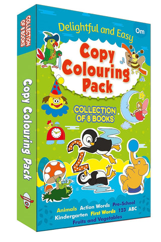 Copy Colouring Book ( Collection of 8 Books) - Om Books - Distacart