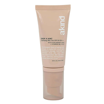 Akind Drop A Hint Hydrating Skin Tint Spf 30 Pa+++ Foundation - 170 Latte - Distacart