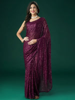Thumbnail for kasee Embellished Sequinned Saree