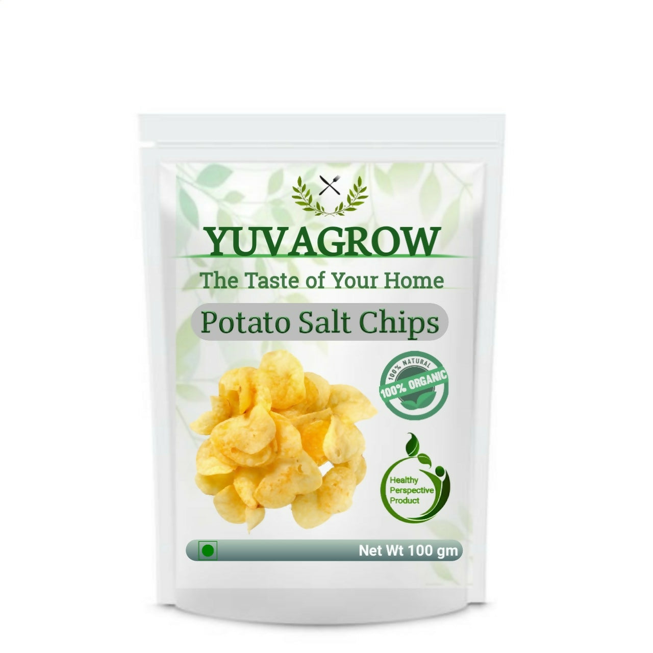 Yuvagrow Potato Salt Chips - Distacart