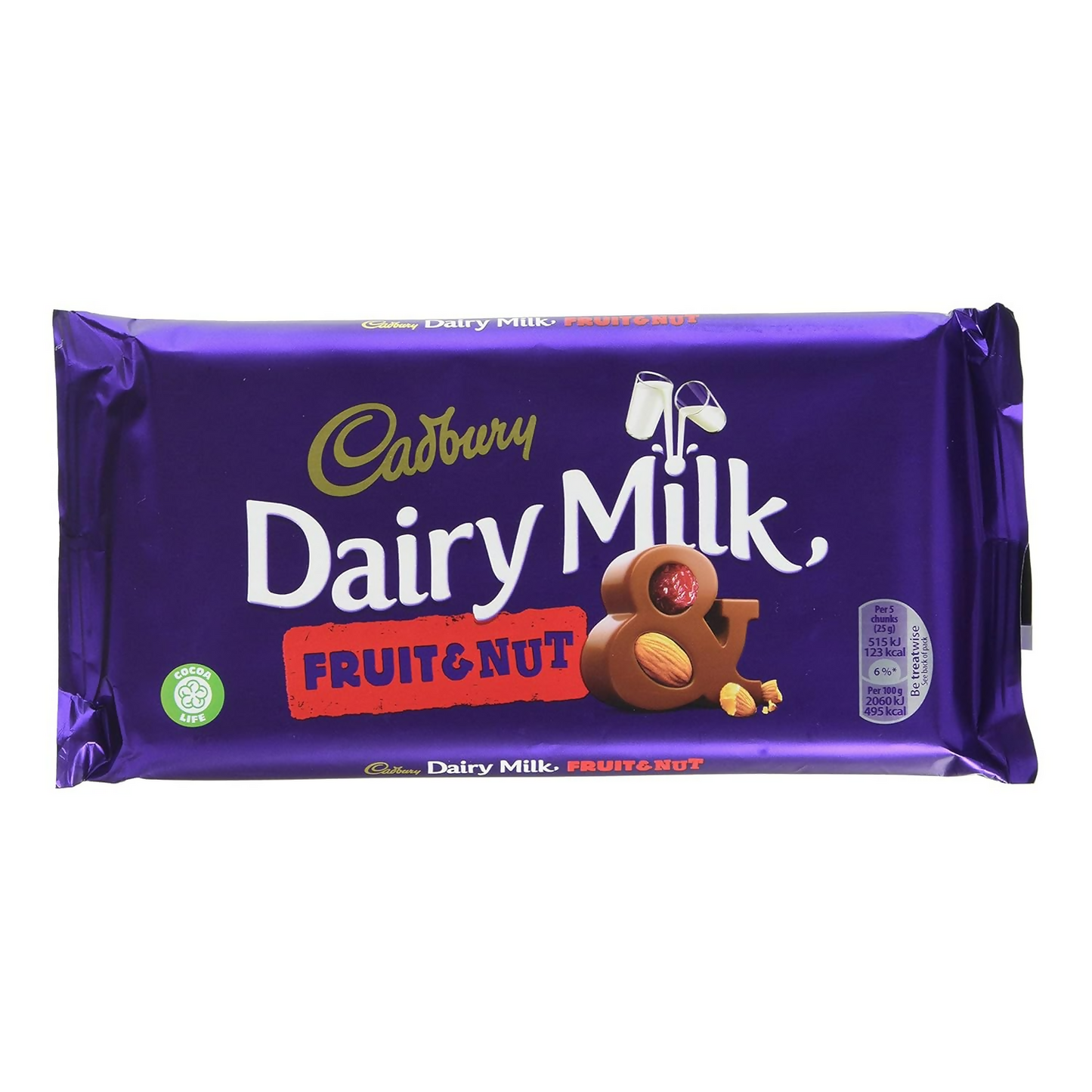 Cadbury Dairy Milk Fruit & Nut Milk Chocolate Candy Bars - Distacart