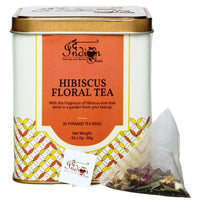 Thumbnail for The Indian Chai - Hibiscus Blossom Tea 30 Pyramid Tea Bags - Distacart