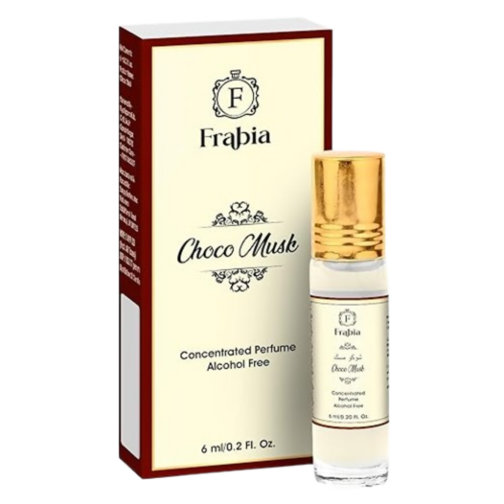 Frabia Choco Musk Long Lasting Roll On Perfume for Men and Women - Dista