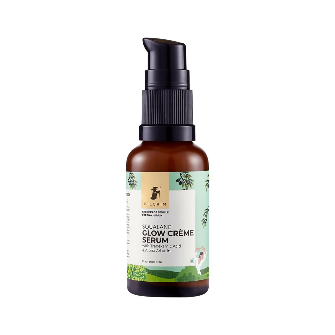 Pilgrim Spanish 4% Niacinamide & 1% Alpha arbutin Glow Crème Face Serum For Glowing Skin - Distacart