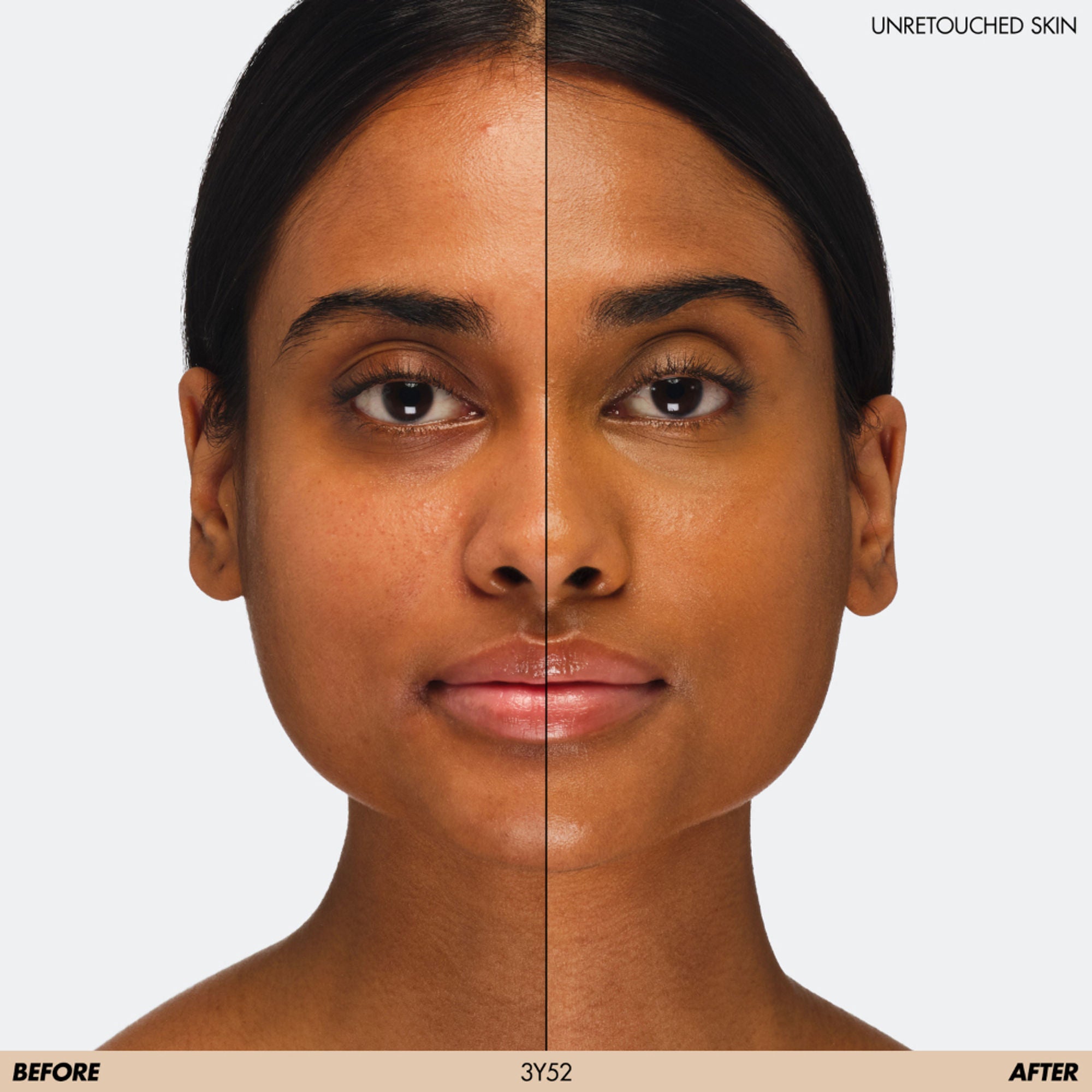 MAKE UP FOR EVER Hd Skin Hydra Glow Foundation - 3y52 - Warm Chestnut - Distacart