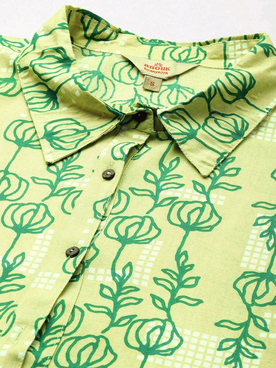 Anouk Women Floral Printed Regular Kurta with Trousers - Distacart