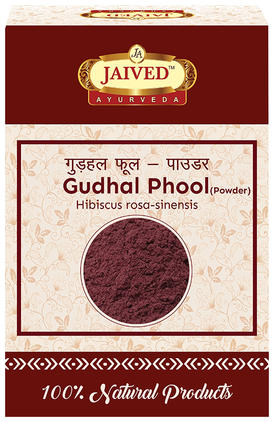 Jaived Ayurveda Gudhal Phool Powder | Enhance Skin Glow & Reduces Inflammation Naturally