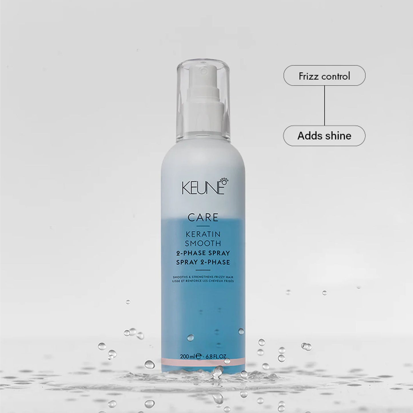 Keune Haircosmetics Care Keratin Smooth 2 Phase Spray - Distacart
