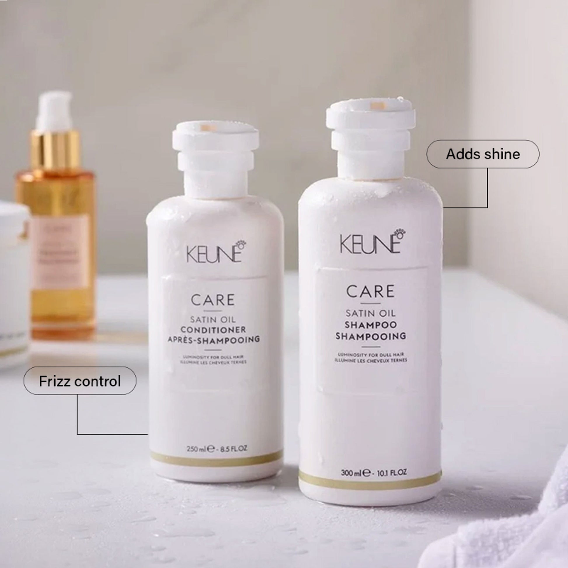 Keune Haircosmetics Care Satin Oil Shampoo - Distacart