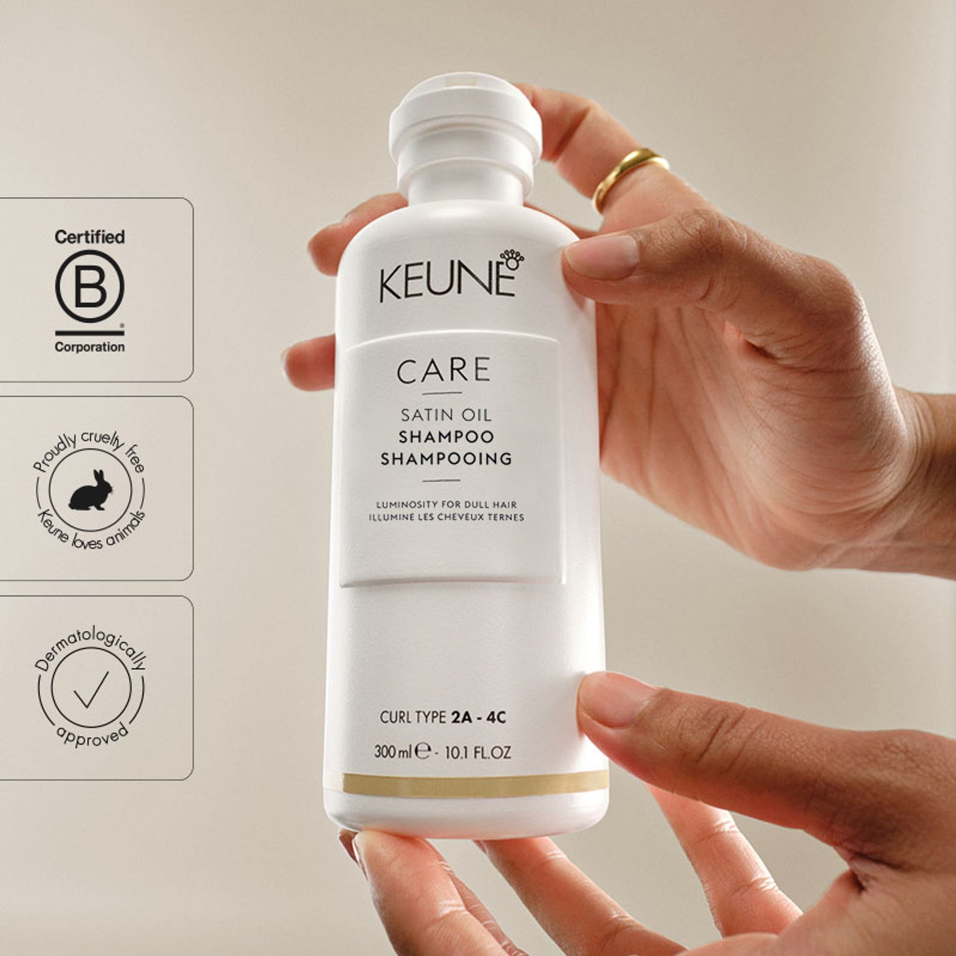 Keune Haircosmetics Care Satin Oil Shampoo - Distacart