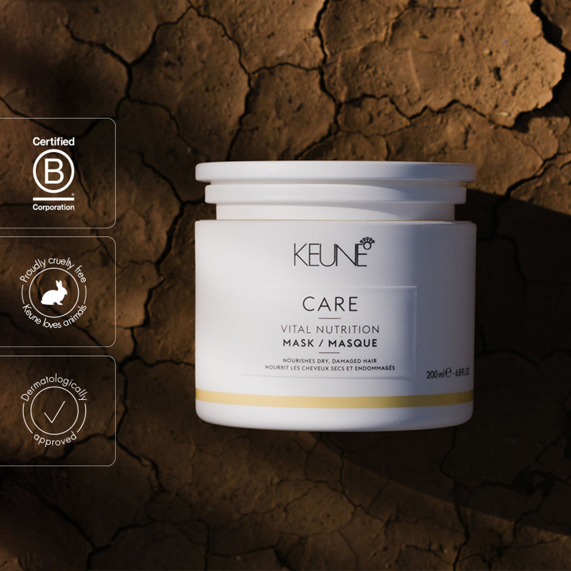 Keune Haircosmetics Care Vital Nutrition Mask - Distacart