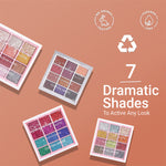 Thumbnail for CUFFS N LASHES X The Shystyles Palette 12 Color Mini Palette - Glitter Heart 2 - Distacart