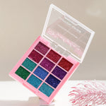 Thumbnail for CUFFS N LASHES X The Shystyles Palette 12 Color Mini Palette - Glitter Heart 2 - Distacart