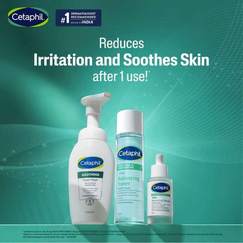 Cetaphil CICA Serum, Faster Barrier Recovery, Reduces Irritation