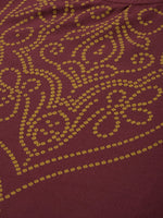 Thumbnail for All About You Women Maroon Bandhani Printed Kurta with Trousers - Distacart