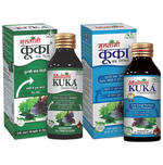 Thumbnail for Multani Combo Pack of Kuka Cough Syrup With Kuka Cough Liquid Sugar Free(Each 100 ml)