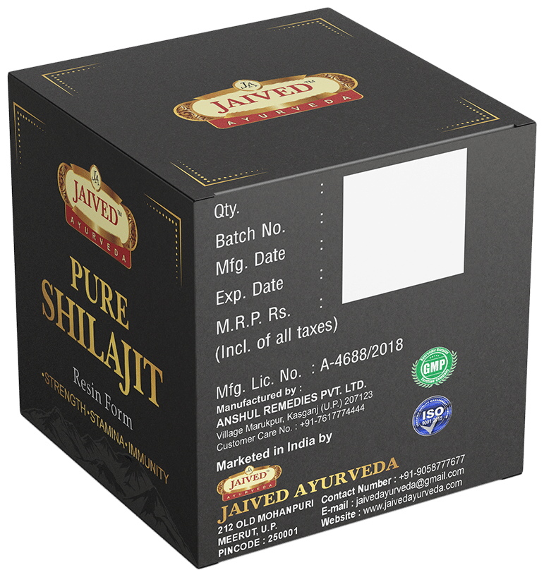 Jaived Ayurveda Sj Resin | For Energy, Strength & Male Vitality Resin