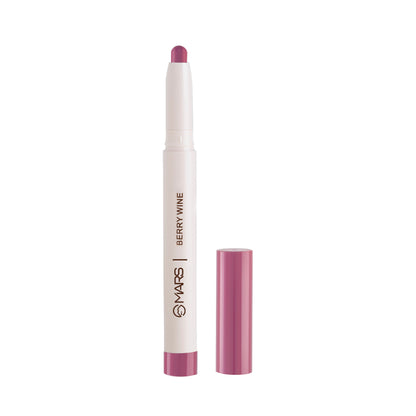 MARS Cosmetics Retractable Poppins Lipstick - Berry Wine - Distacart