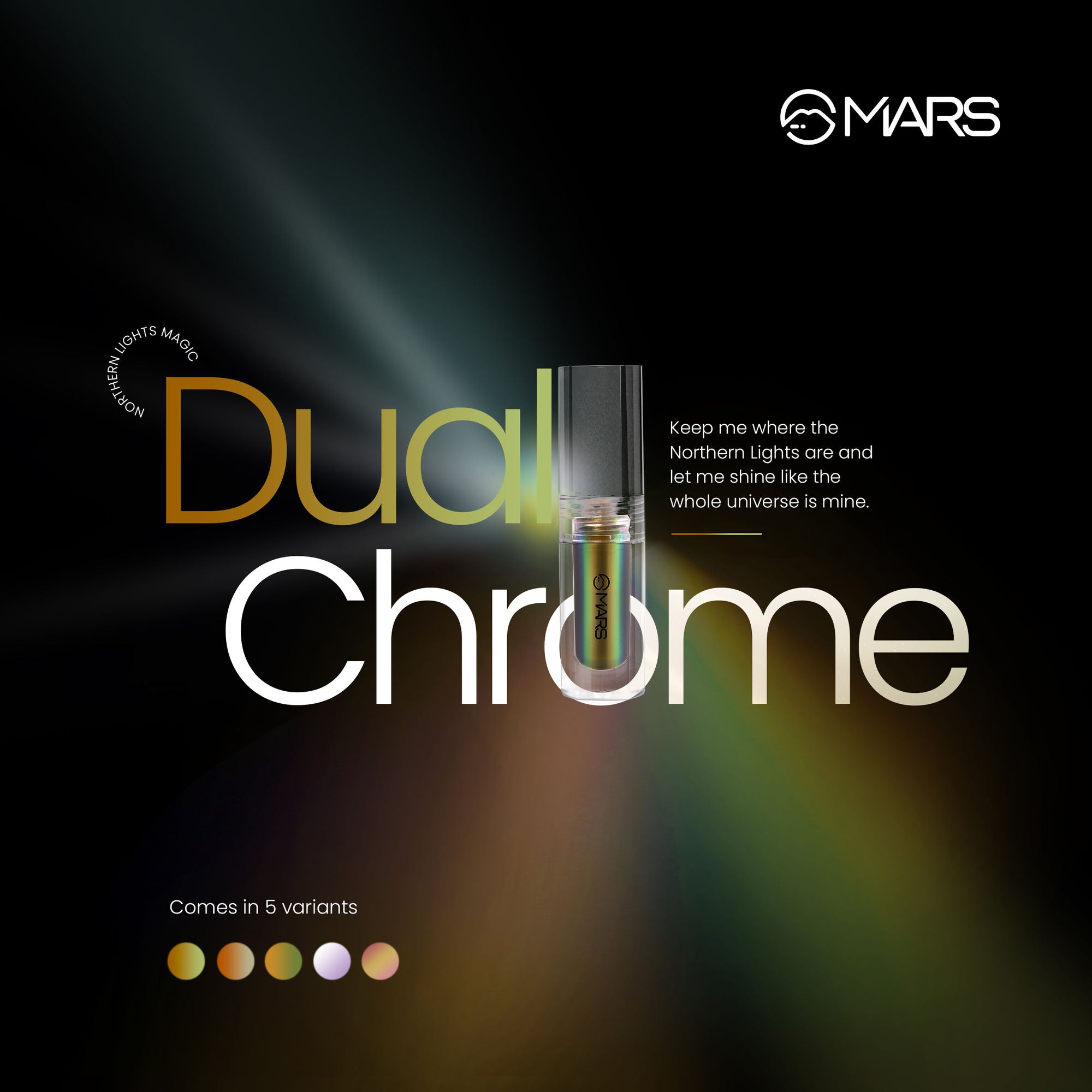 MARS Cosmetics Northern Lights Liquid Eye Shadow - 03 Alaskan Aurora