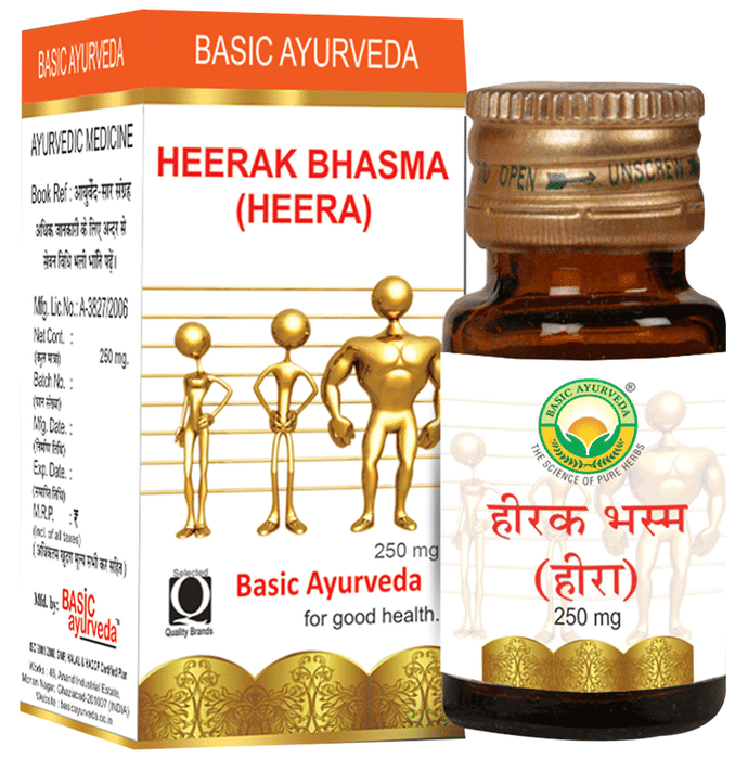Basic Ayurveda Heerak (Heera) Bhasma - Distacart