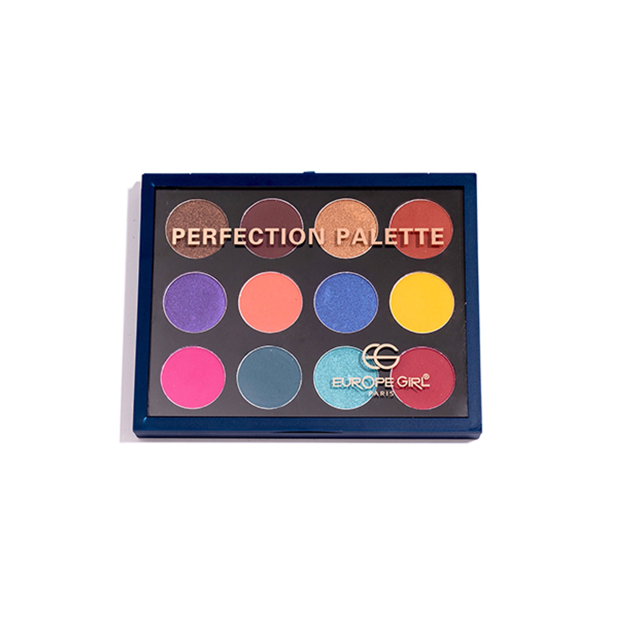 Europe Girl 12 Colour Eyeshadow Perfection Palette - Gems - Distacart
